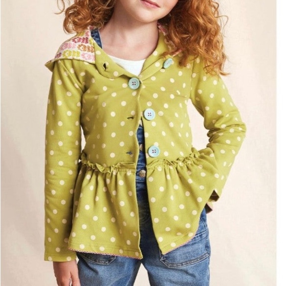 Matilda Jane Girls button up Hoodie